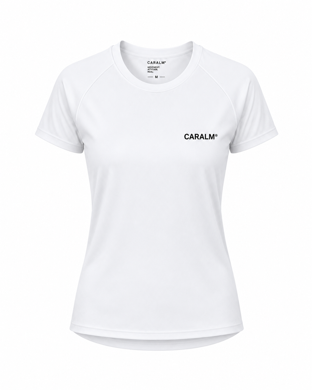 CARALM You Are The Movement Tee Women frontal blanco