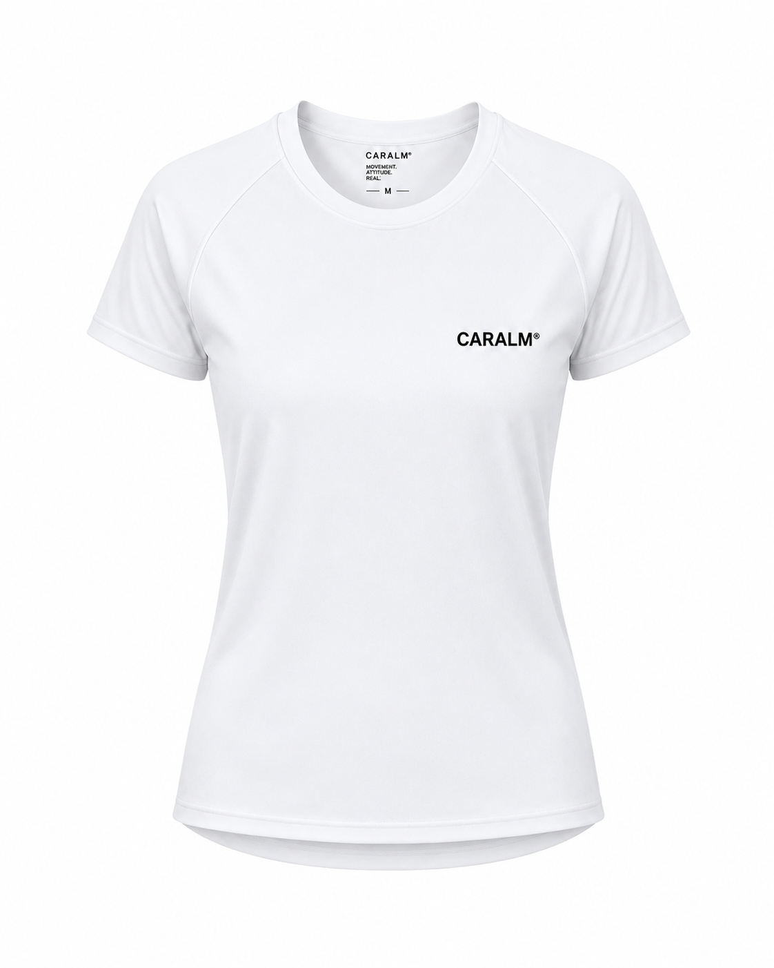 CARALM You Are The Movement Tee Women frontal blanco