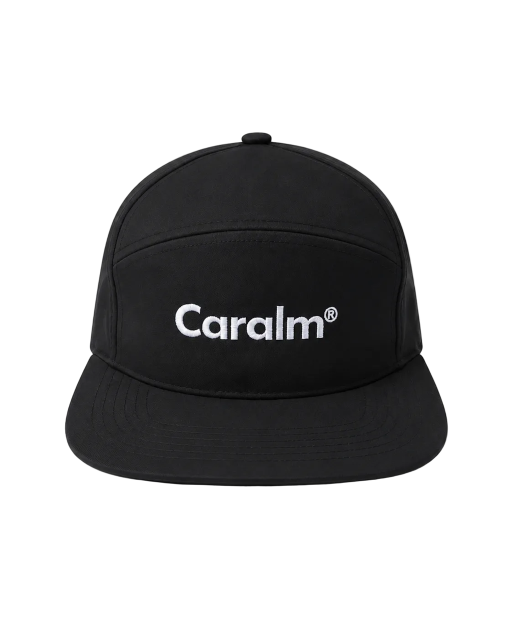 CARALM Athletics Cap frontal negro logo bordado