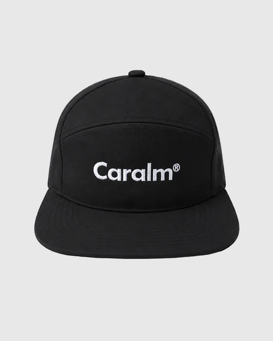 CARALM Athletics Cap frontal negro logo bordado