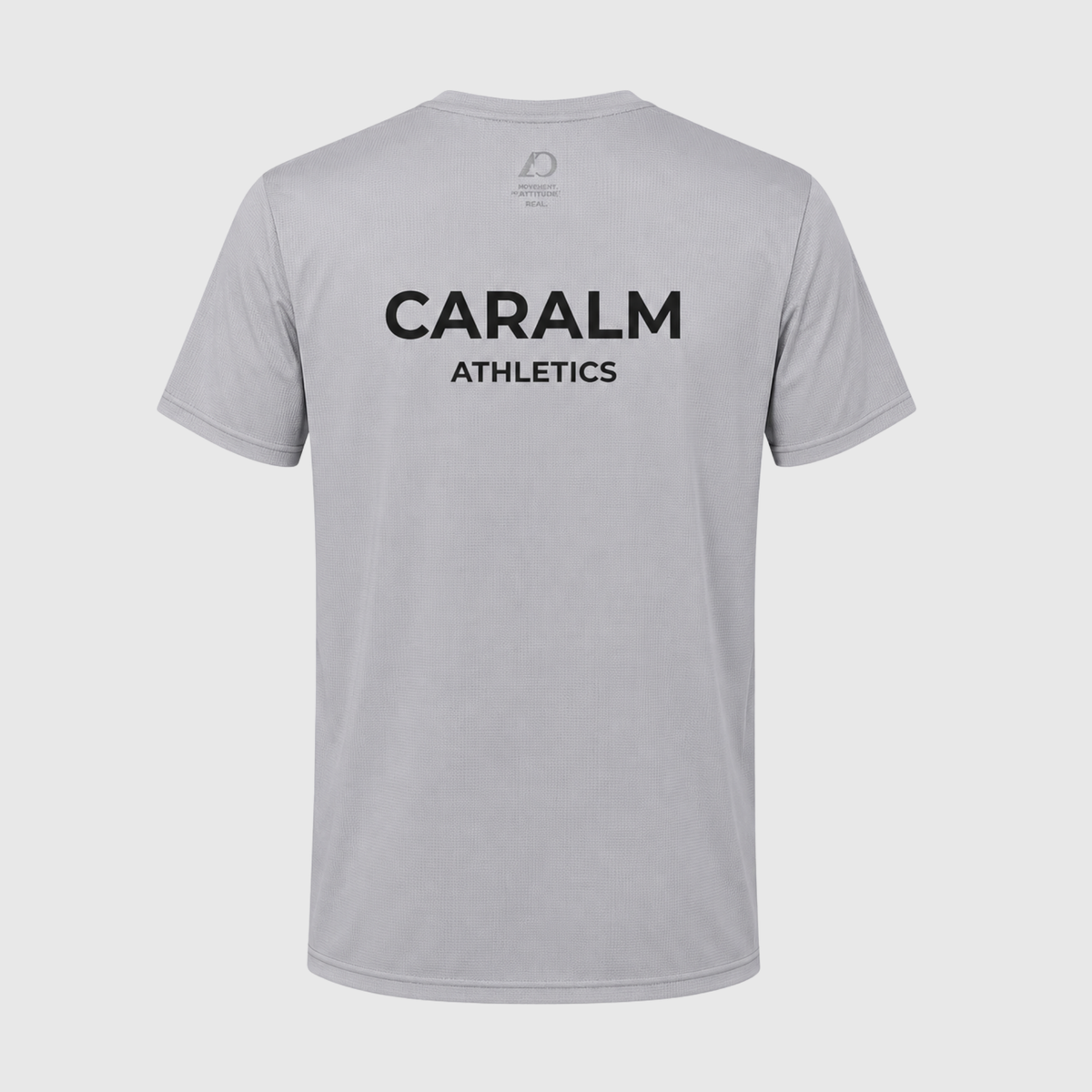 Camiseta técnica gris CARALM Essential de hombre — imagen de producto 2