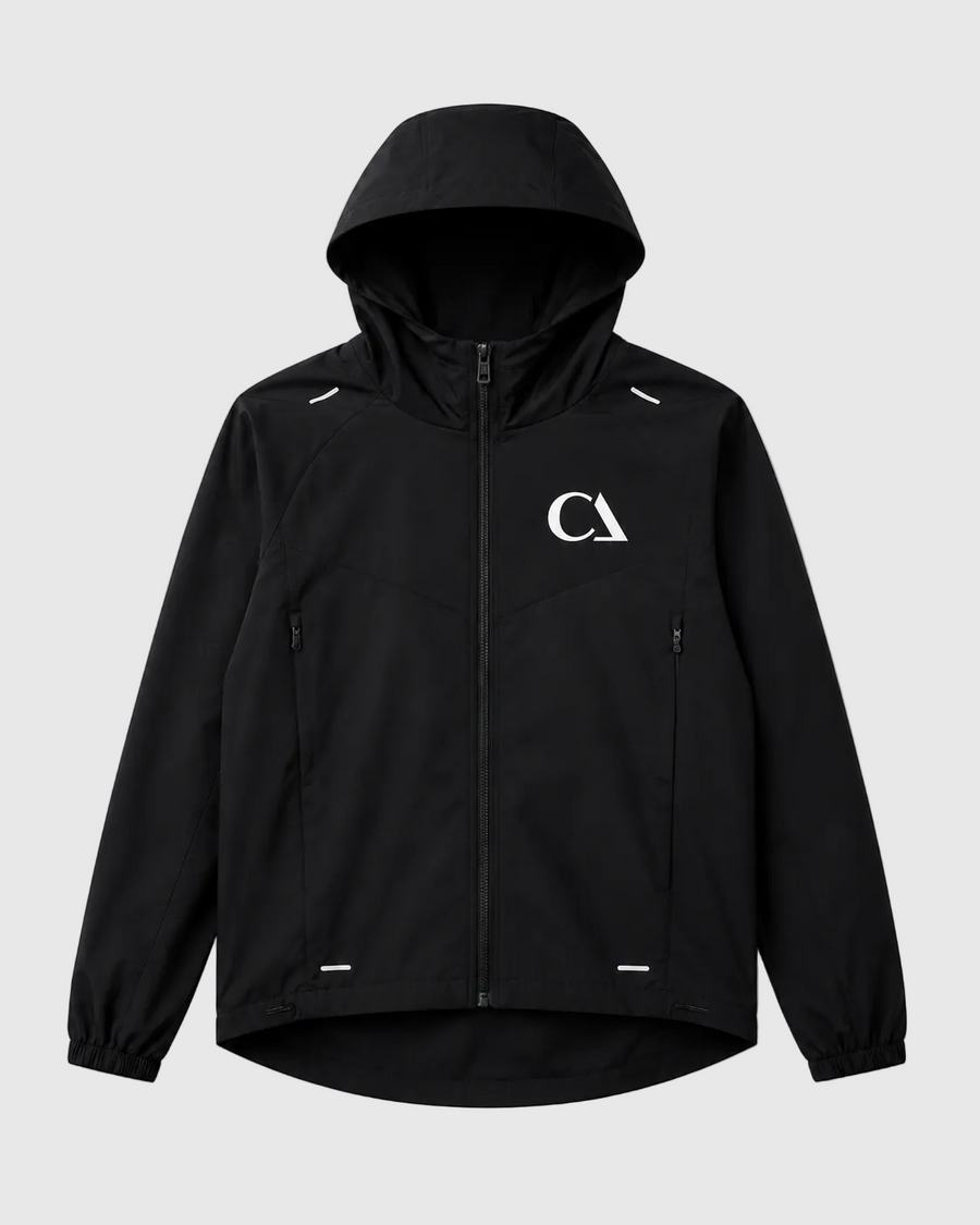 Cortavientos negro CARALM ATHLETICS — imagen de producto 1