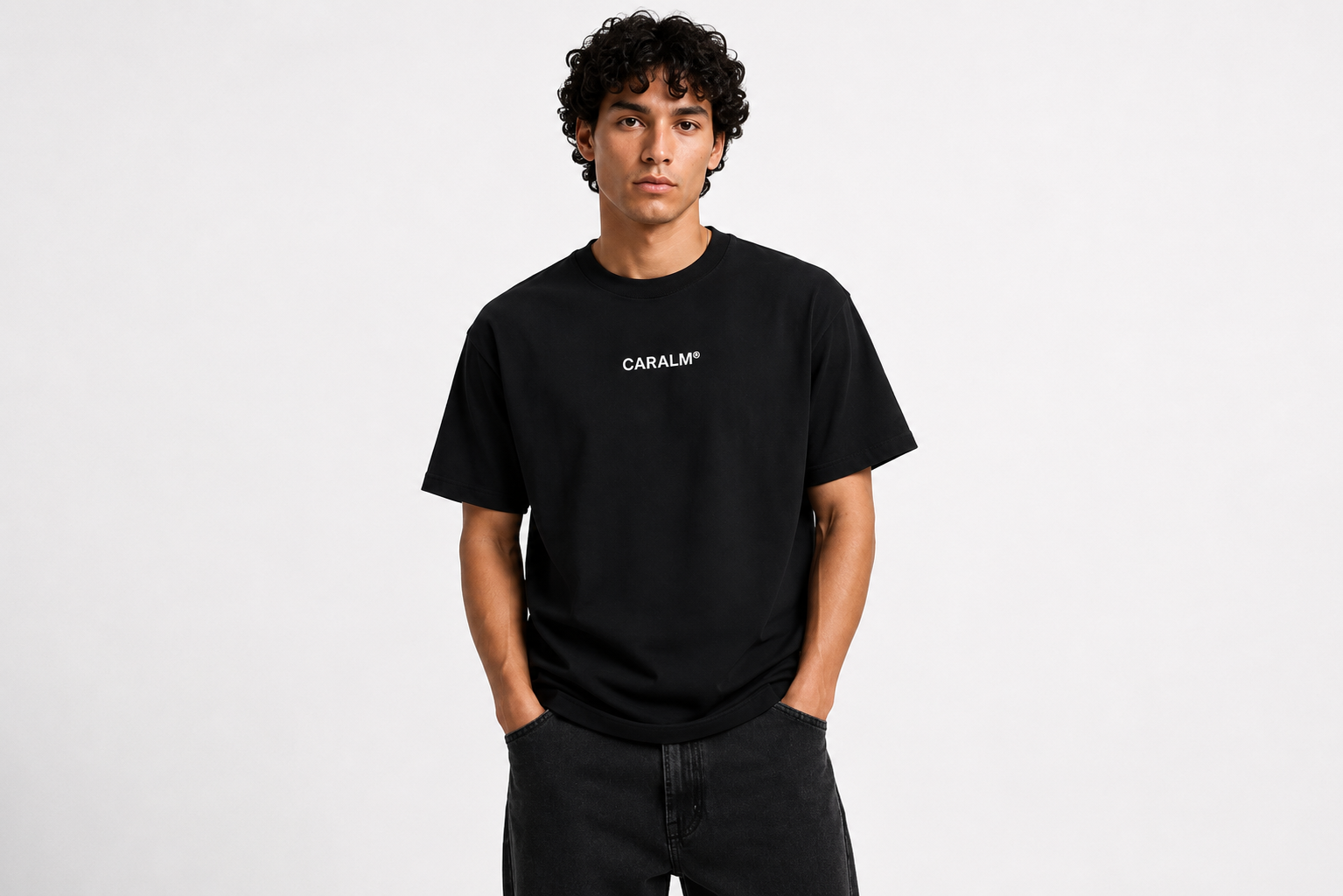 Caralm Signature Boxy Tee