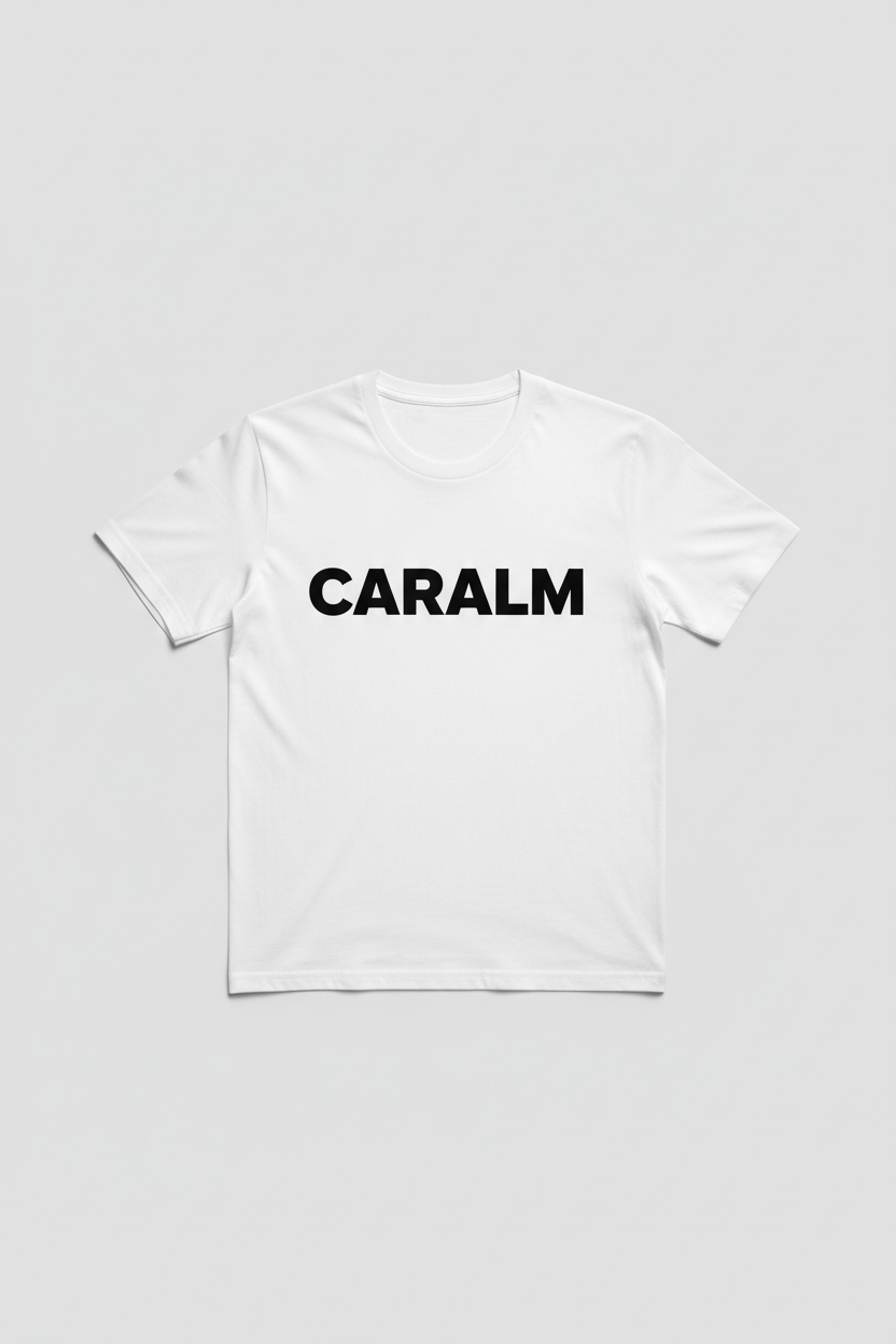 CARALM White Tee
