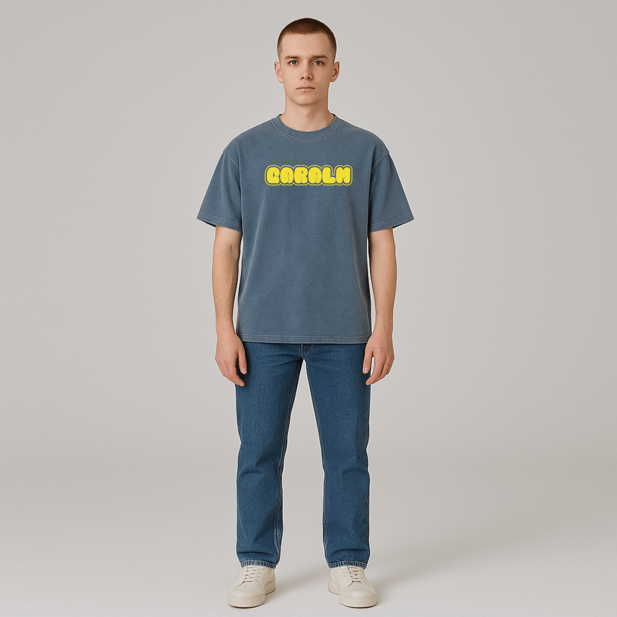 ENJOY THE PROCESS OVERSIZE TEE - Caralm