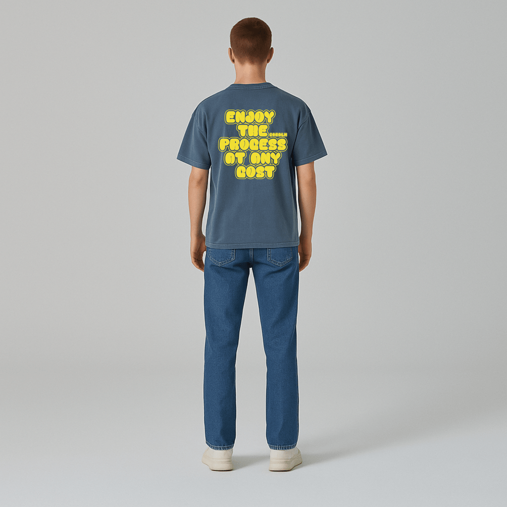 ENJOY THE PROCESS OVERSIZE TEE - Caralm