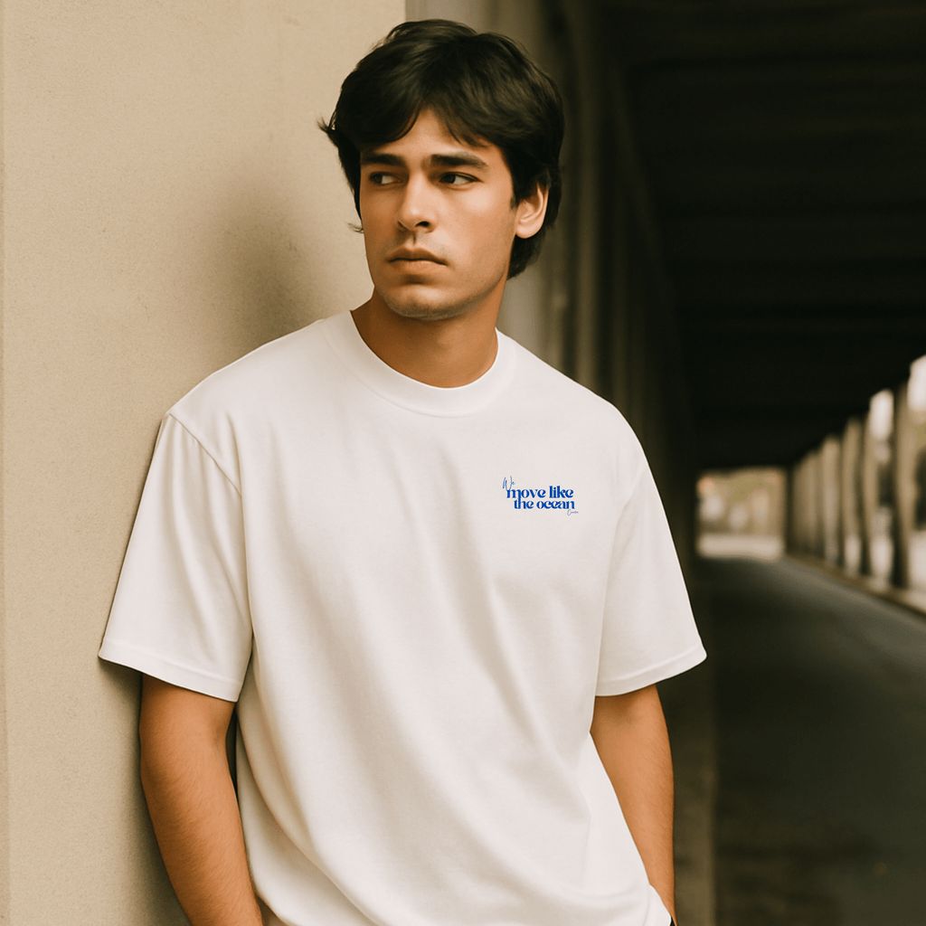 MOVE LIKE THE OCEAN OVERSIZE TEE - Caralm