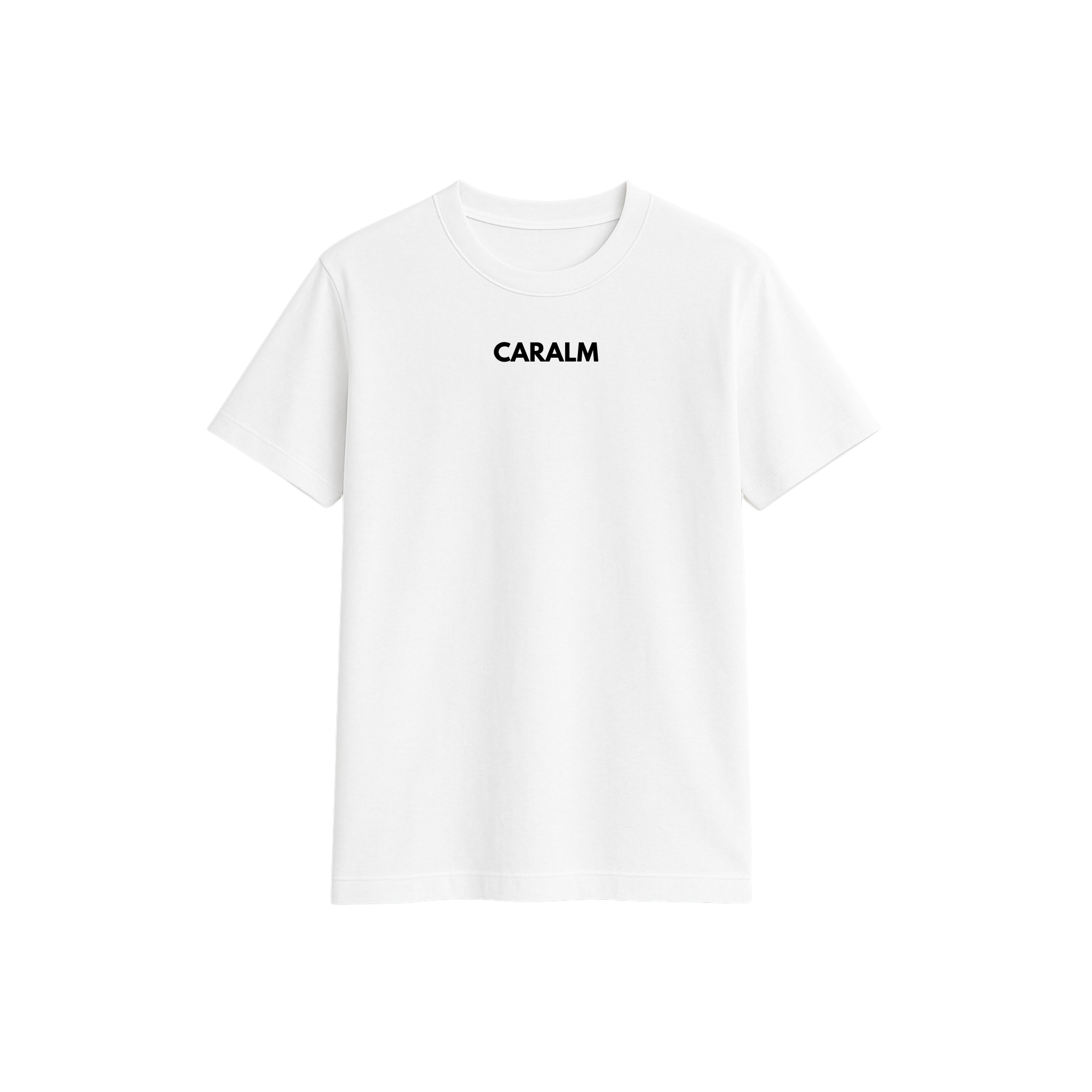 Camiseta tipográfica CARALM