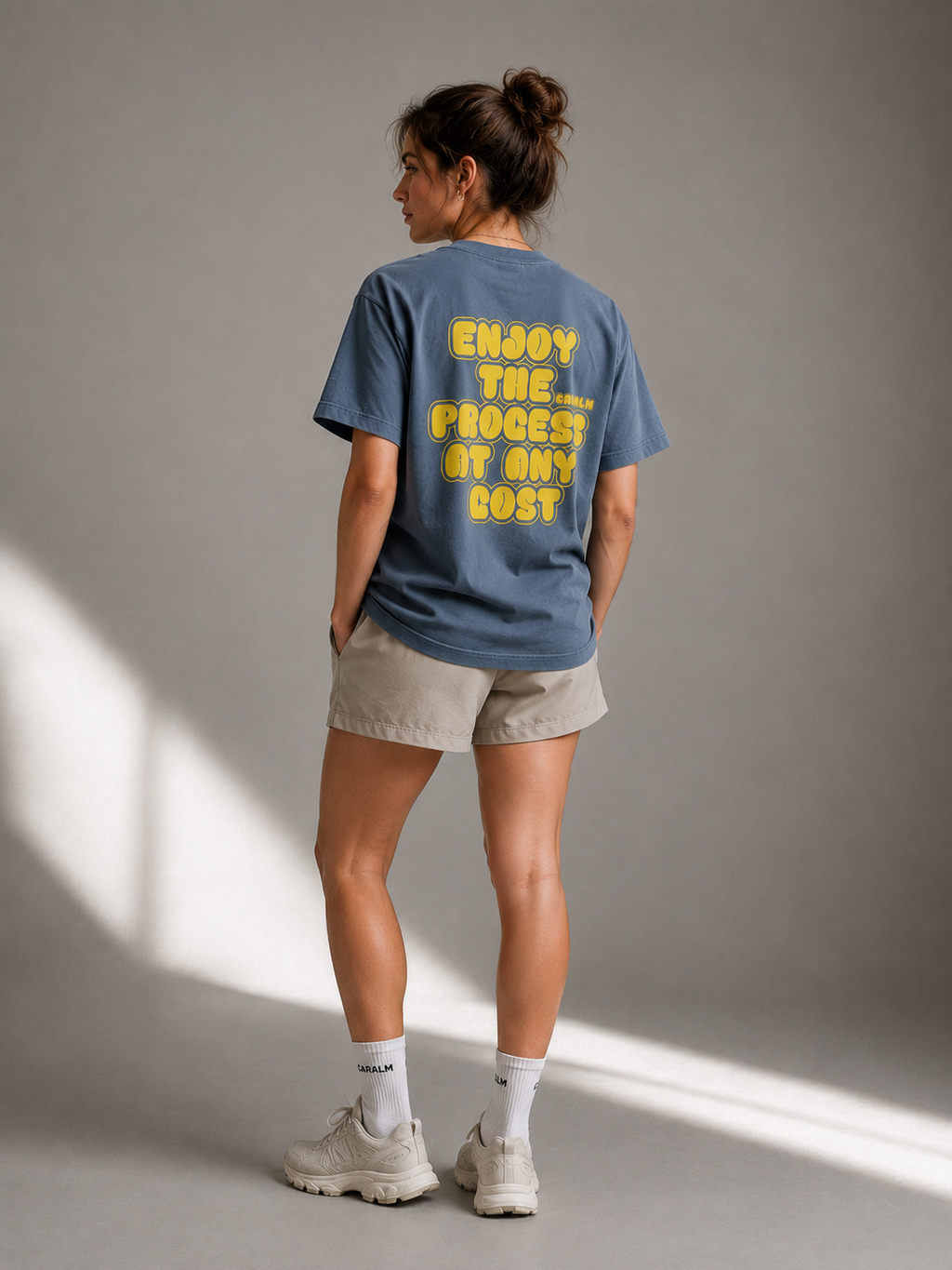 Caralm Enjoy The Process Tee